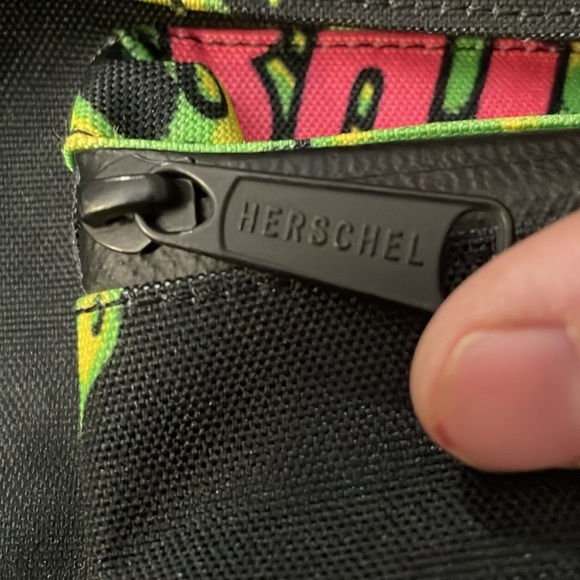 Herschel supply co. X Santa Cruz slime balls green, pink belt bag, fanny pack - Picture 6 of 16